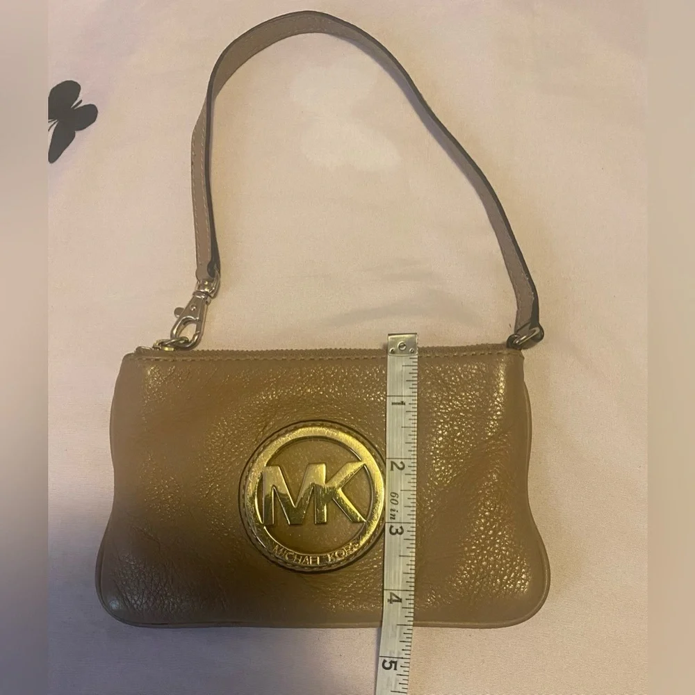 Michael Kors Gold Wristlet